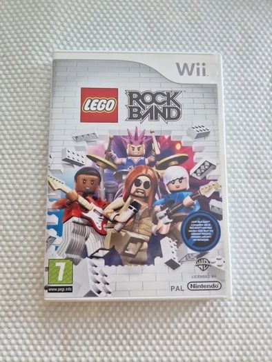 Lego Rockband Rock Band Nintendo Wii Games Original