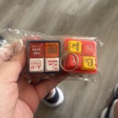 Makes aeroplane and airport sounds
