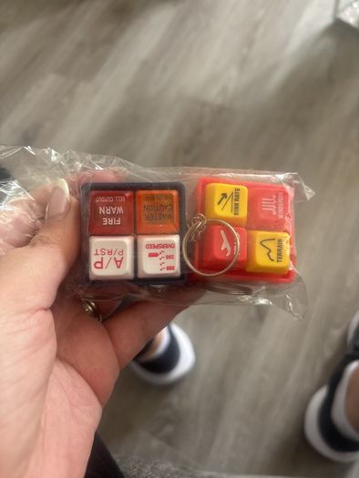 Makes aeroplane and airport sounds