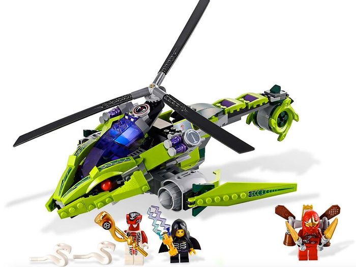 Lego Ninjago 9443: Rattlecopter (2012) 100% Complete (NO BOX)