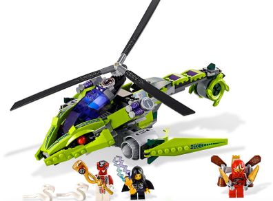 Lego Ninjago 9443: Rattlecopter (2012) 100% Complete (NO BOX)
