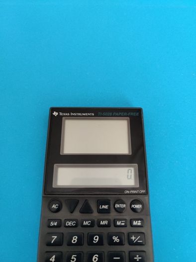 Texas Instruments Calculator TI-5028 Paper Free