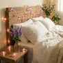 Crystal Love Heart String Fairy Lights Warm White Micro LEDs on 2m Silver Wire Battery Operated Indoor Romantic Lighting for Home Bedroom Wedding Indoor Decor Image 2