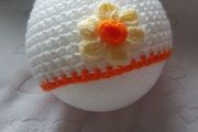 Handmade baby girls hat's 0-3 months