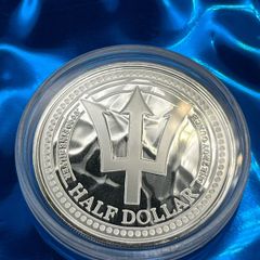 1oz Fine 9999 Silver Bullion Trident 2024.
