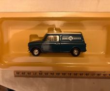 Vanguards. 1:43. Austin Mini Van. RAC road service. MIB