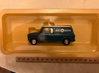 Vanguards. 1:43. Austin Mini Van. RAC road service. MIB