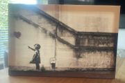 Banksy balloon girl canvas