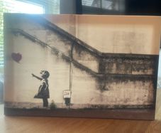 Banksy balloon girl canvas