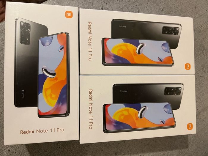 Redmi Note 11 Pro,8GB/128GB Brand anew Sealed 2 Years Warranty (Star Blue,Polar White Colour )