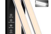 Cabinet Kitchen Lights Rechargeable-3 Color Temps&amp;5 Level Brightness, Super Bright, 4 Modes, Motion Sensor, Long Lasting-Easy Installation Strong Magnetic Under Closet Light-26CM/2 Pack