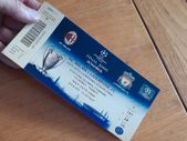 AC Milan v Liverpool Fc Souvenir Ticket 2005 Champions League Final