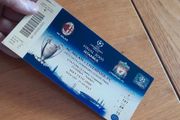 AC Milan v Liverpool Fc Souvenir Ticket 2005 Champions League Final