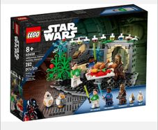 Retired Christmas Lego 40658 Star Wars Millennium Falcon Holiday Diorama