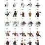 Star Wars Minifigures Collection Lego Compatible C-H Image 3