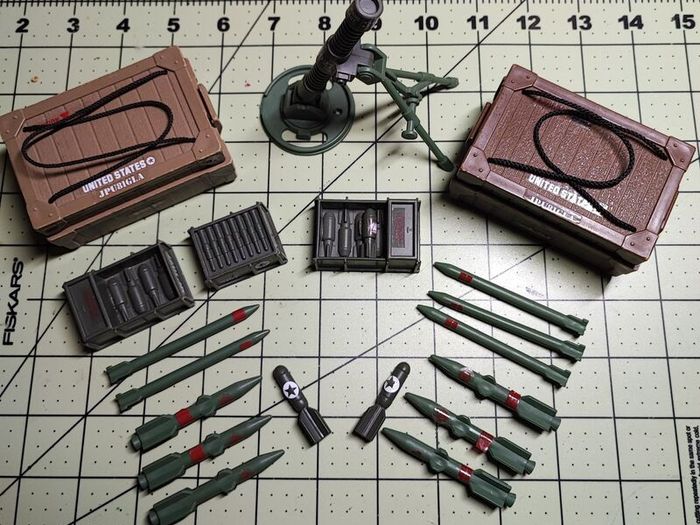 GI JOE Battlefield Accessory sets, incomplete