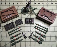 GI JOE Battlefield Accessory sets, incomplete