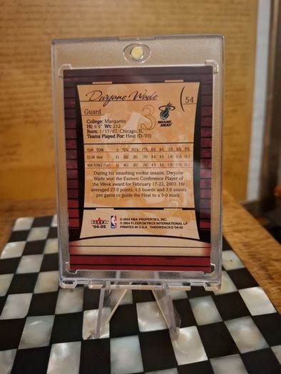 2004 Dwyan Wade (free Postage)