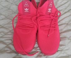 red adidas hu runners