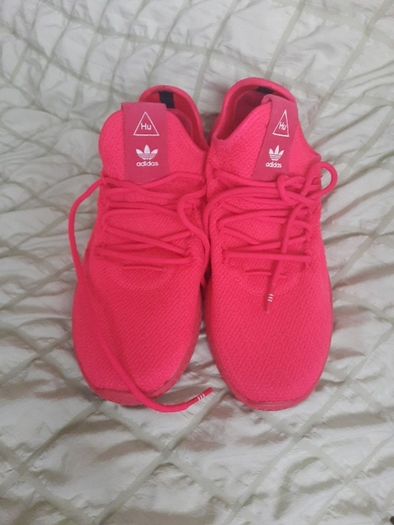 red adidas hu runners