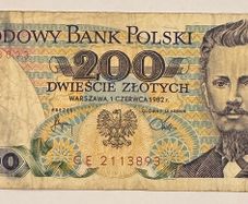 Poland 200 Zloty 1982 Banknote