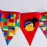 Adorable Lego Movie inspired Bunting Image 4