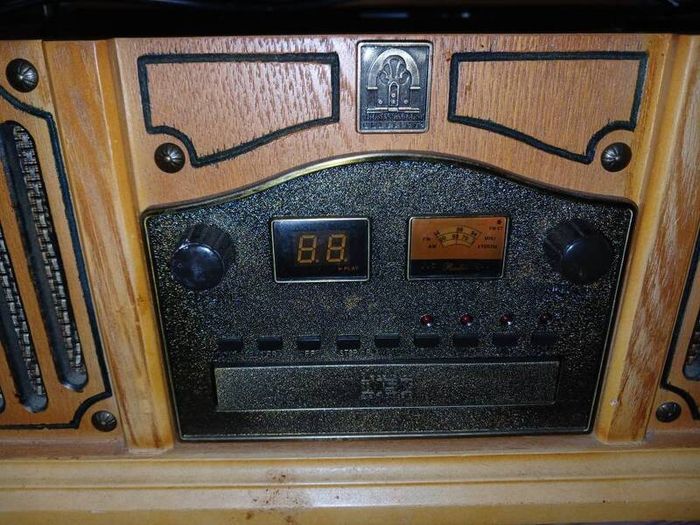 Vintage record player