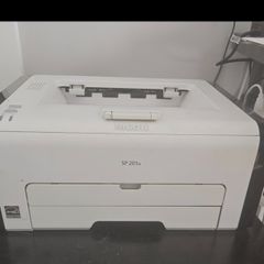 Network laser printer black and white, Ricoh