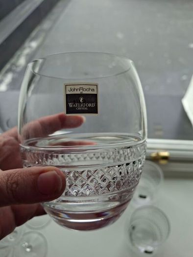 Waterford Crystal John Rocha Voya Tumbers x 4