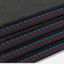 Quality Velour Car Floor Mats custom logo Image 2