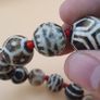 Burmese Antique Pumtek Pyu & Venetian WhiteHeart Glass Beads Bracelet Image 7