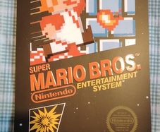 Super Mario Bros. A4 Poster/Wall Art