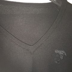 Versace Jumper V Neck Black size xxl