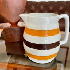 Large Mid Century Carrigaline Colleen Ireland 1 Pint Milk Jug or Posy Vase