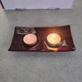 Lovely Double Tealight candle holders dish. Image 5