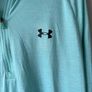 Under Armour light turquoise zippy men's Large Image 3