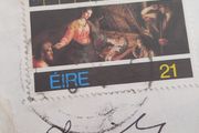 Ireland 1986 Christmas Stamp - Eire 21p 'Nativity Scene' (Used)
