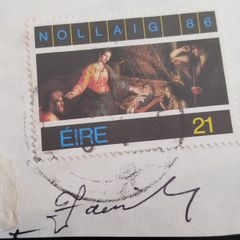 Ireland 1986 Christmas Stamp - Eire 21p 'Nativity Scene' (Used)