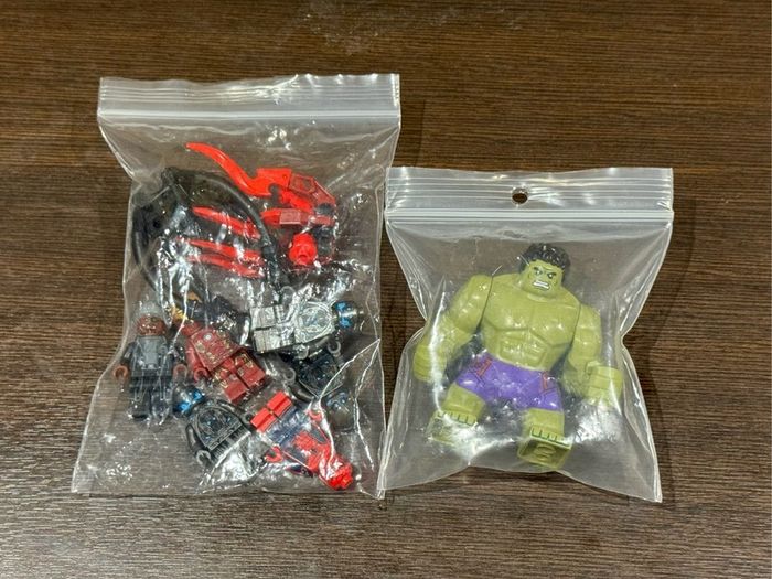 Lego Marvel minifigures