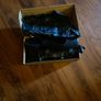 VERY new black suede feel  Block heel (2.5 inches) sling backs Image 5