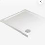 SONAS Crystal 90 by 90cm Low Profile Stone Resin Shower Tray Immaculate Image 2
