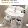 Bathroom vanity and toilet Image 2
