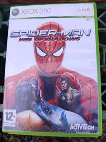 x box 360 spiderman website of shadows  game