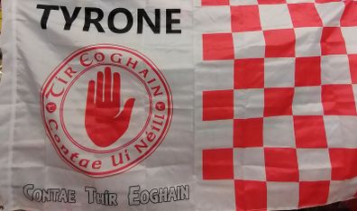 Tyrone Flag 5ft x 3ft.
