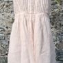 Bay - Powder Pink Pleated Chiffon Mini Dress with Embellished Sequins Image 7