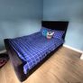 black velvet double bed Image 8