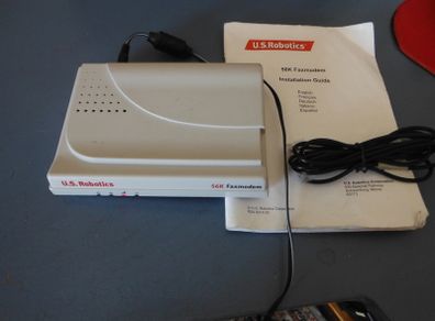 US Robotics 56K Fax modem Retro dial up