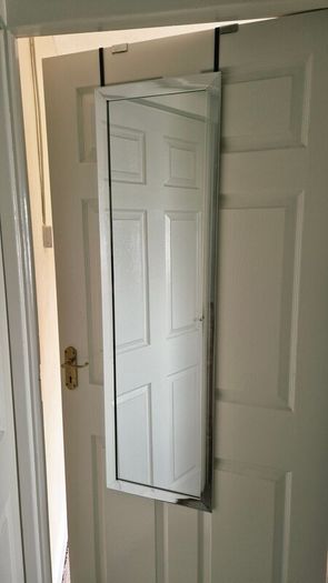 MIRROR - overdoor hanging full length
