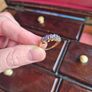 10ct Gold Iolite Eternity Image 2