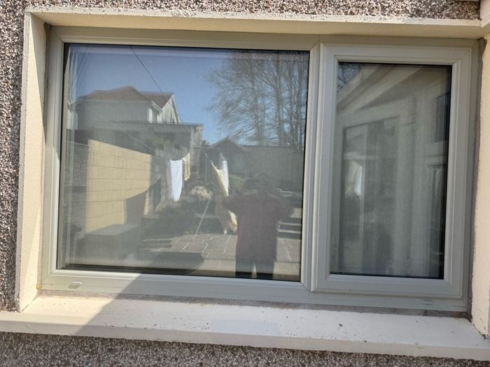Triple glazed casement window